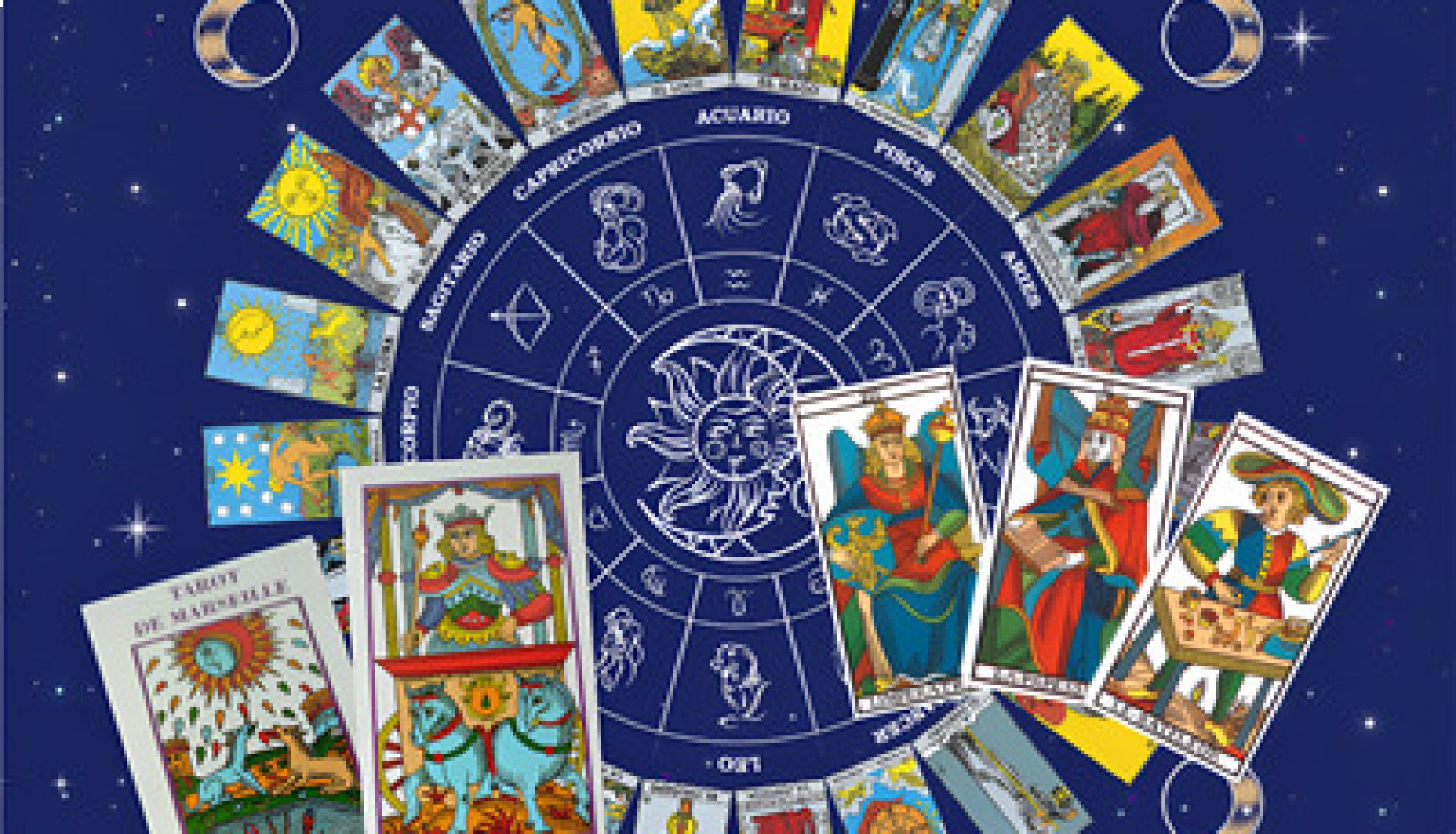 LES CARTES DE TAROT ET LEUR RELATION AVEC LES PLANETES ET LES SIGNES ZODIACALES