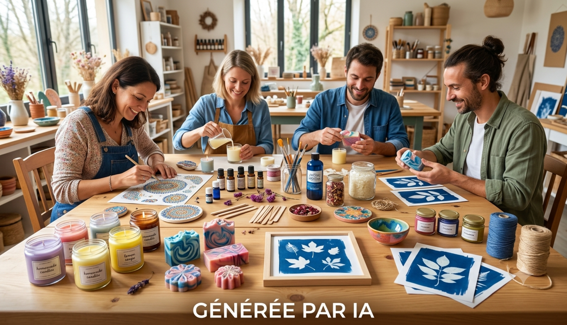 ATELIER CREATIF : LES SAVONS