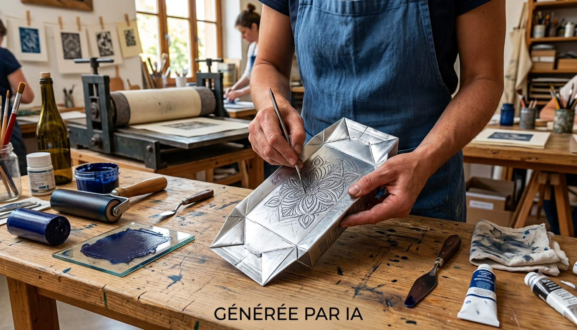 STAGE DECOUVERTE DE LA GRAVURE : GRAVURE SUR TETRAPAK - 10 octobre 2026