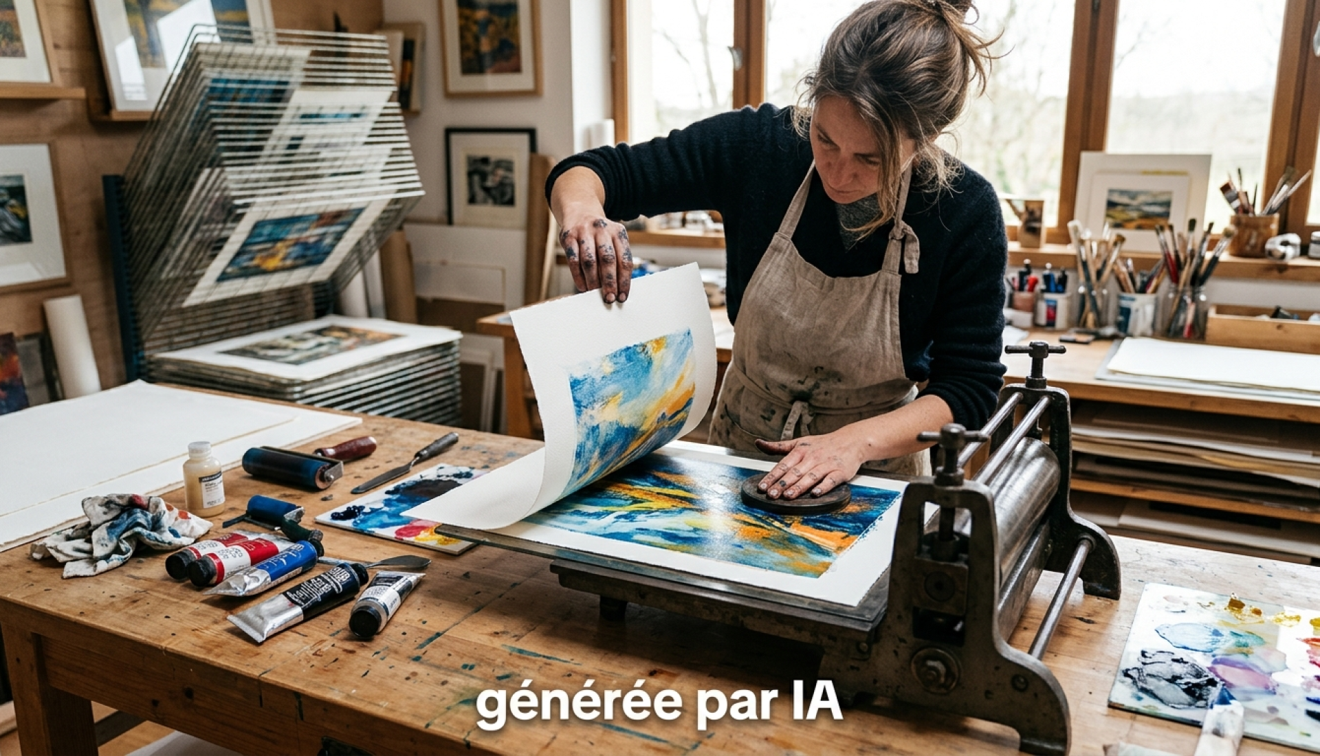 INITIATION A LA GRAVURE PAR LE MONOTYPE - 2ème module