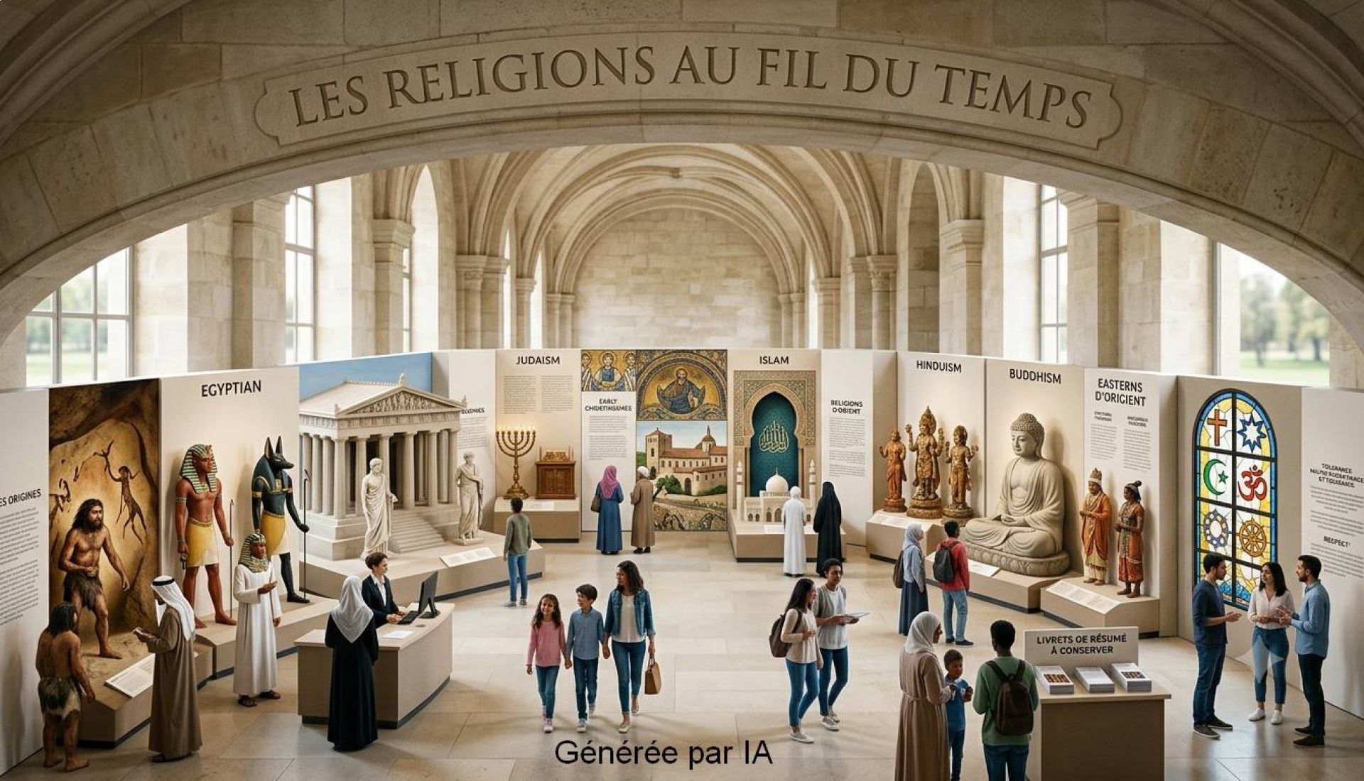 LES RELIGIONS AU FIL DES TEMPS