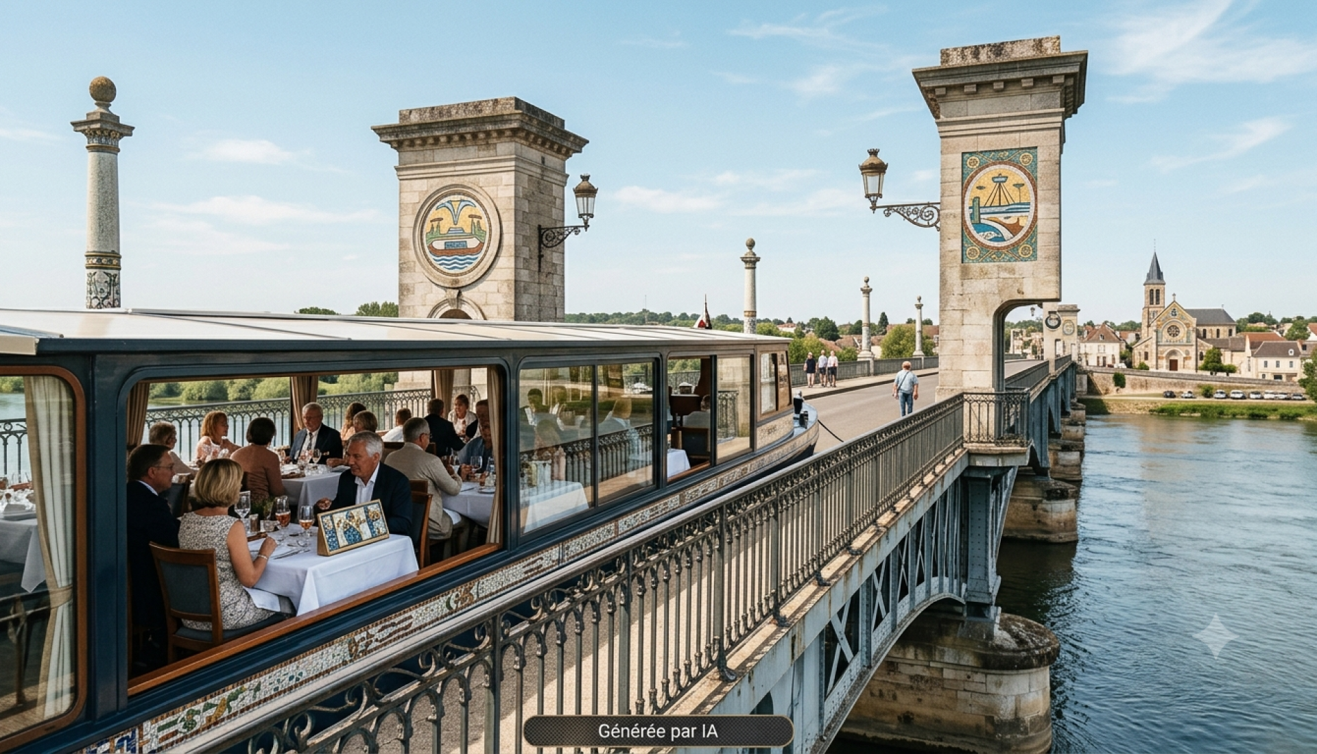 FRAIS ADMINISTRATIF DEJEUNER CROISIERE CANAL DE BRIARE ET SES EMAUX