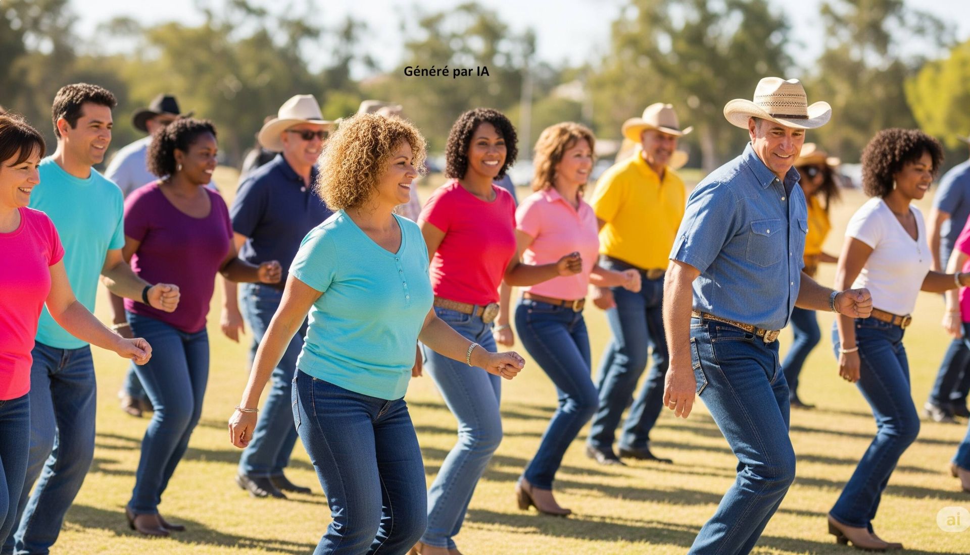 LINE DANCE (solo) - 1er module