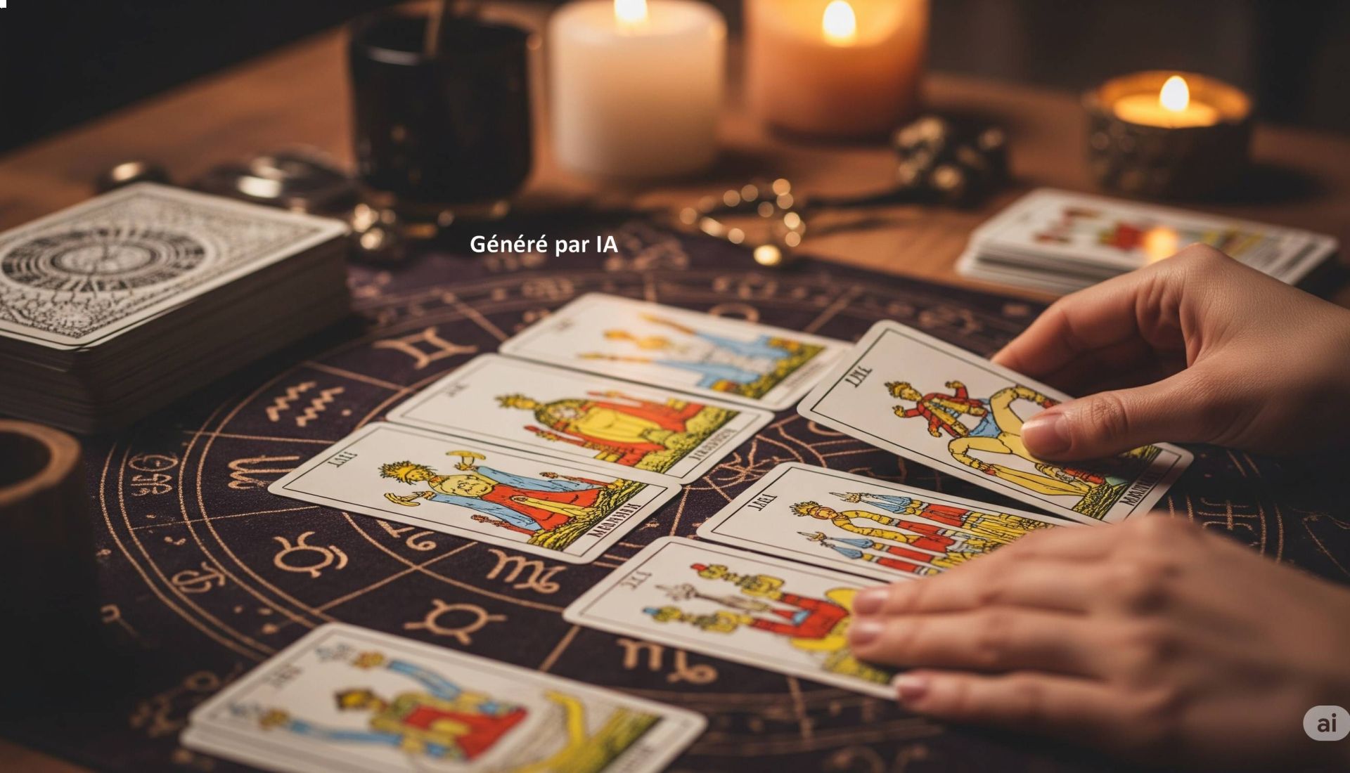 LA ROUE ASTROLOGIQUE DES 12 MAISONS AVEC LE TAROT DE MARSEILLE - 1er stage