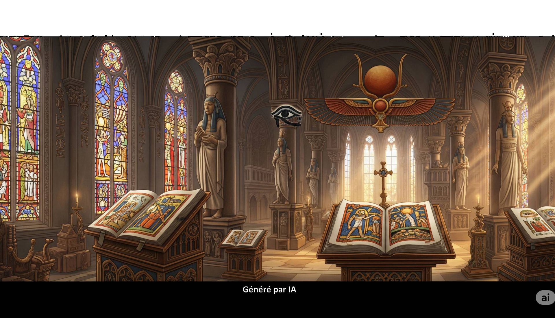 LA SAGESSE EGYPTIENNE DANS LE SYMBOLISME MEDIEVAL