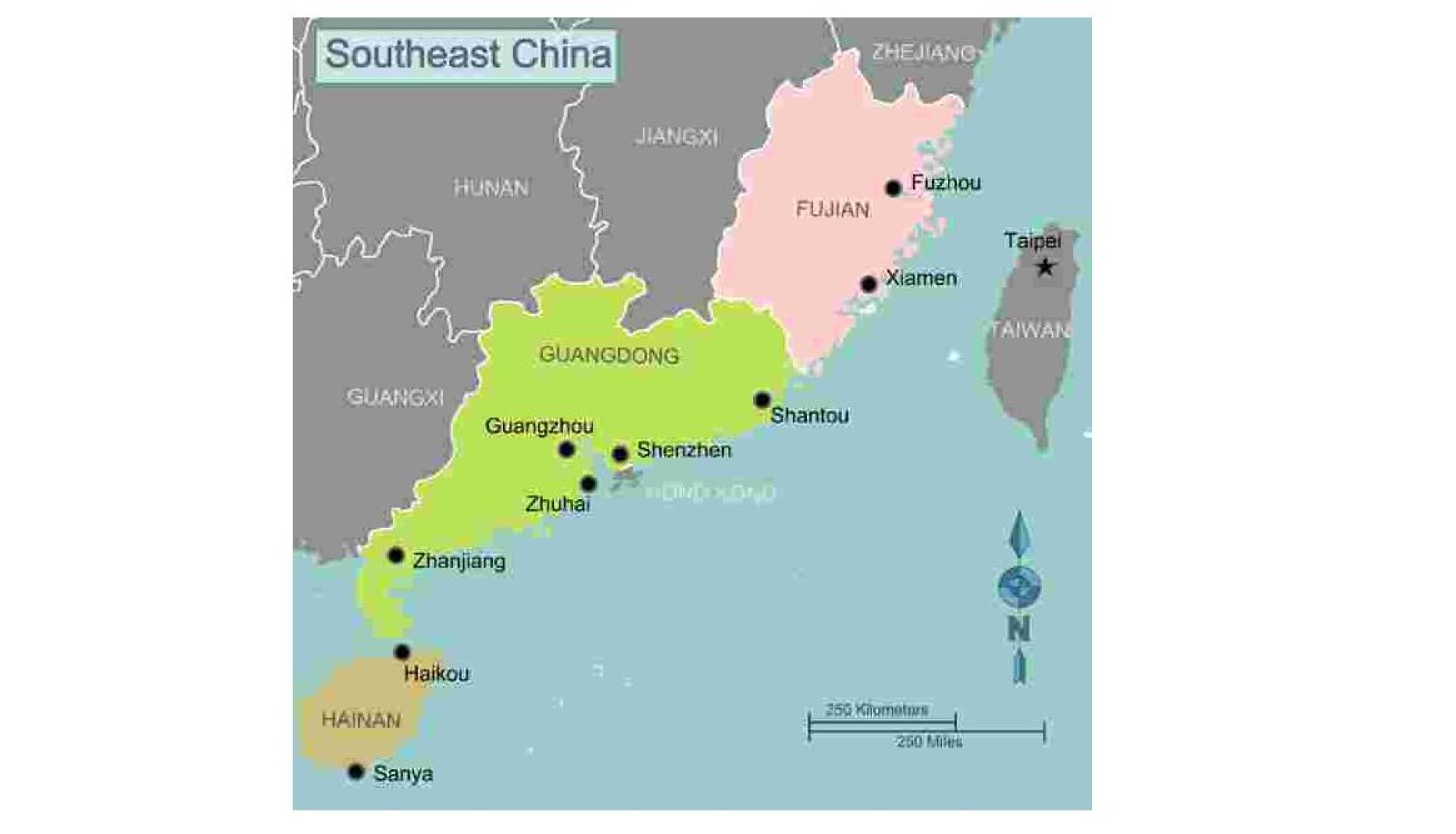 REPUBLIQUE POPULAIRE DE CHINE ET TAIWAN : LES 2 CHINES