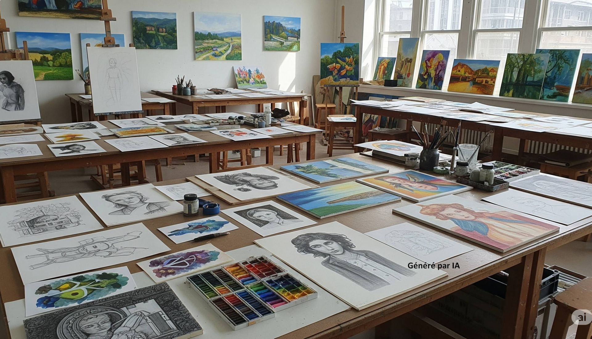 DESSIN ET PEINTURE - mercredi 13h30 -1er module