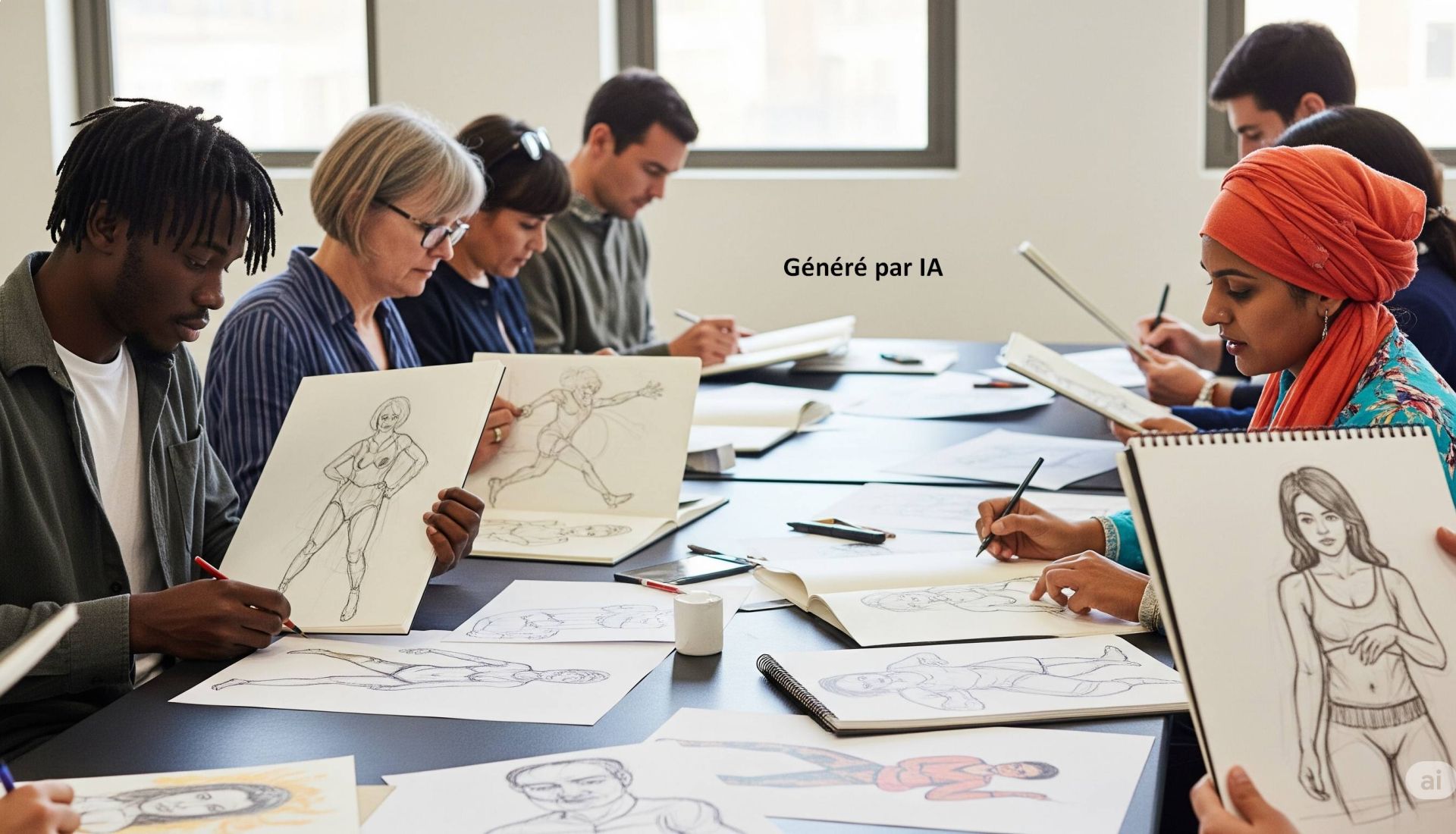 ATELIER LIBRE DE DESSIN - 1er module
