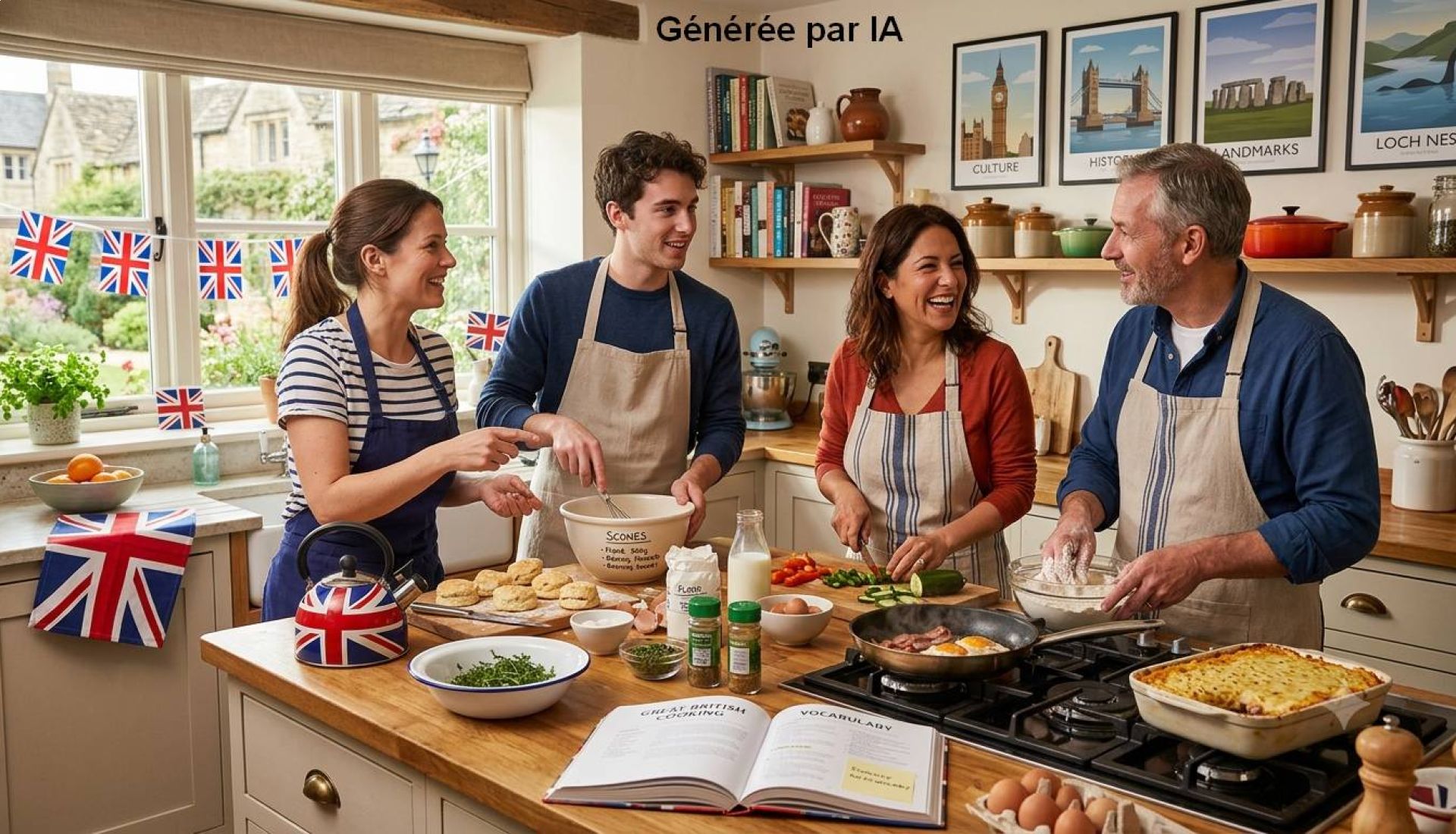 COOK ET CHAT : METTEZ DE L'ANGLAIS DANS VOTRE ASSIETTE !