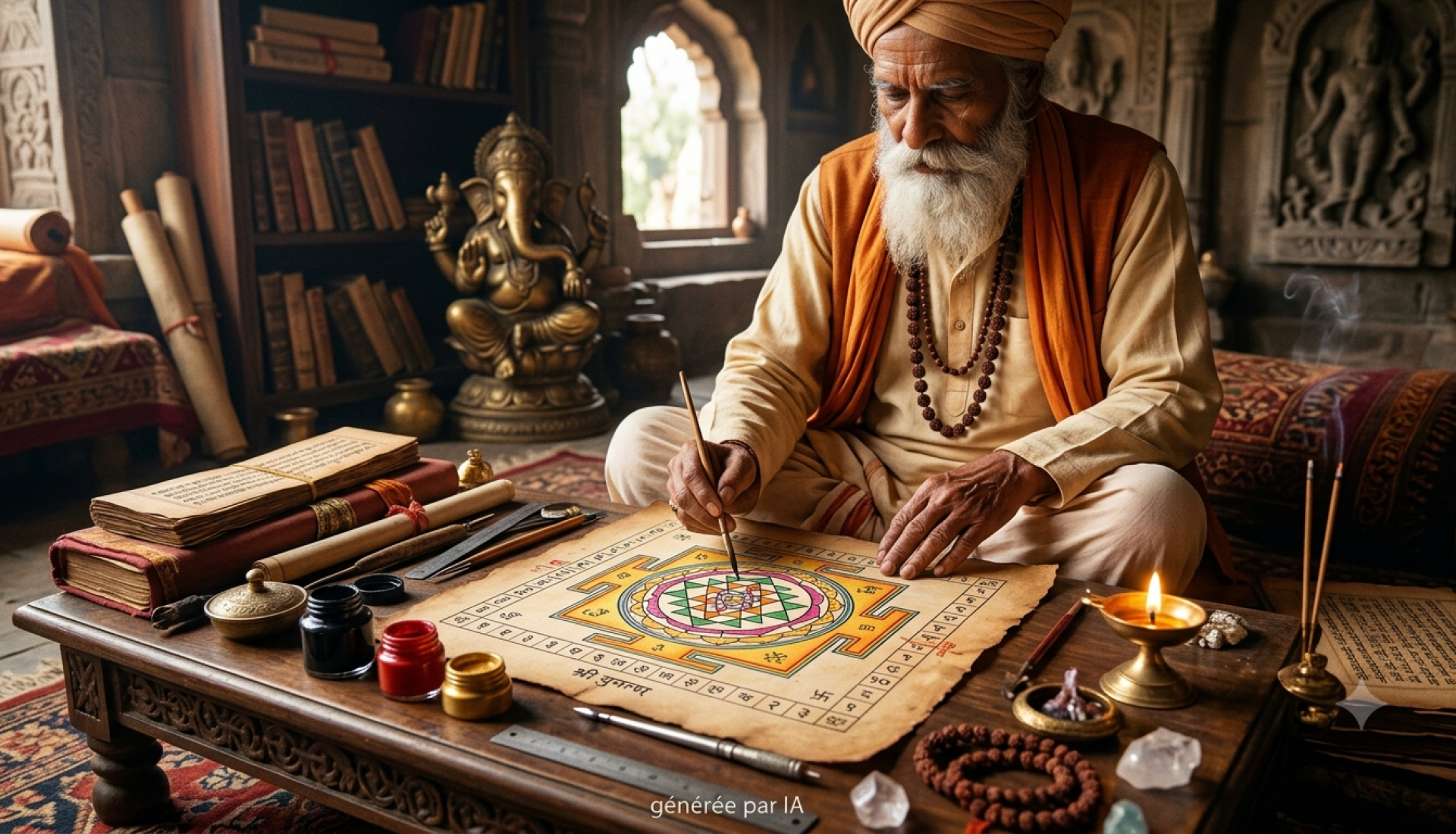 DECOUVERTE DE LA NUMEROLOGIE INDIENNE YANTRA