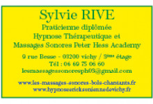 Centre d'Hypnose Sylvie Rive